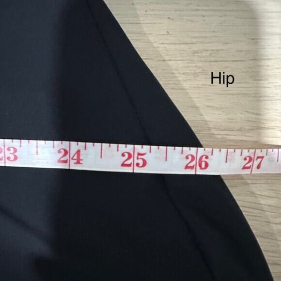 Porto Womens Artsy Minimalist Long Sleeve Tunic Dress in Black Size 2 / Medium - Picture 11 of 13